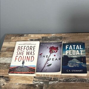 Set of Three Mystery Novels